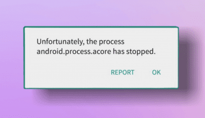 إصلاح خطأ “للأسف، توقفت عملية android.process.acore” على جهاز الأندرويد